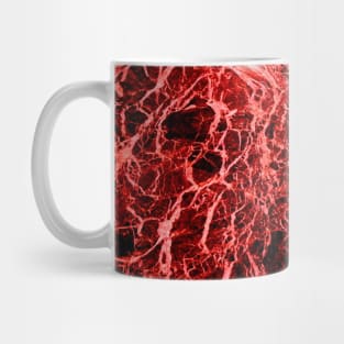 Red Marble Texture Mug